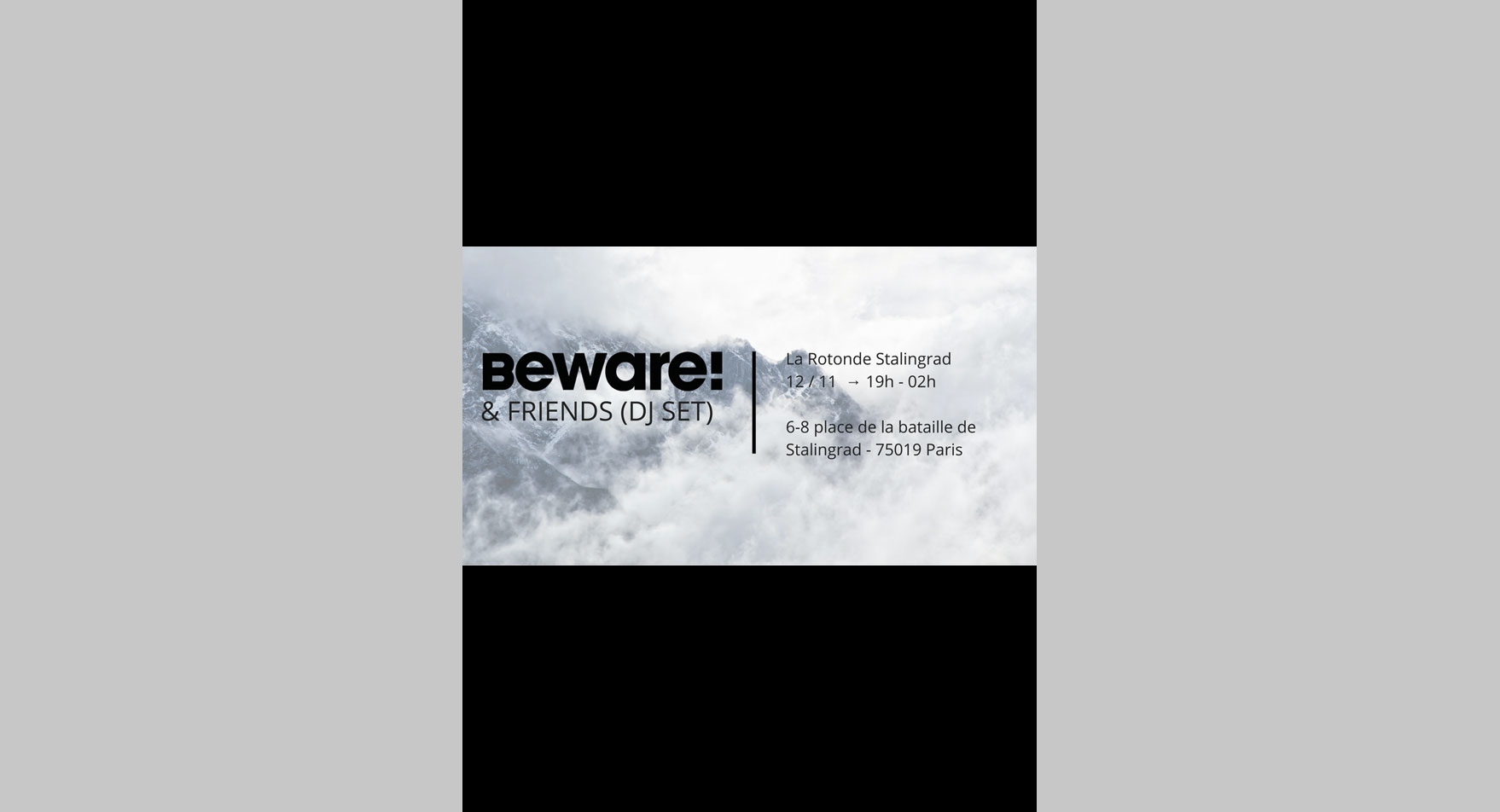 Beware & Friends @ La Rotonde