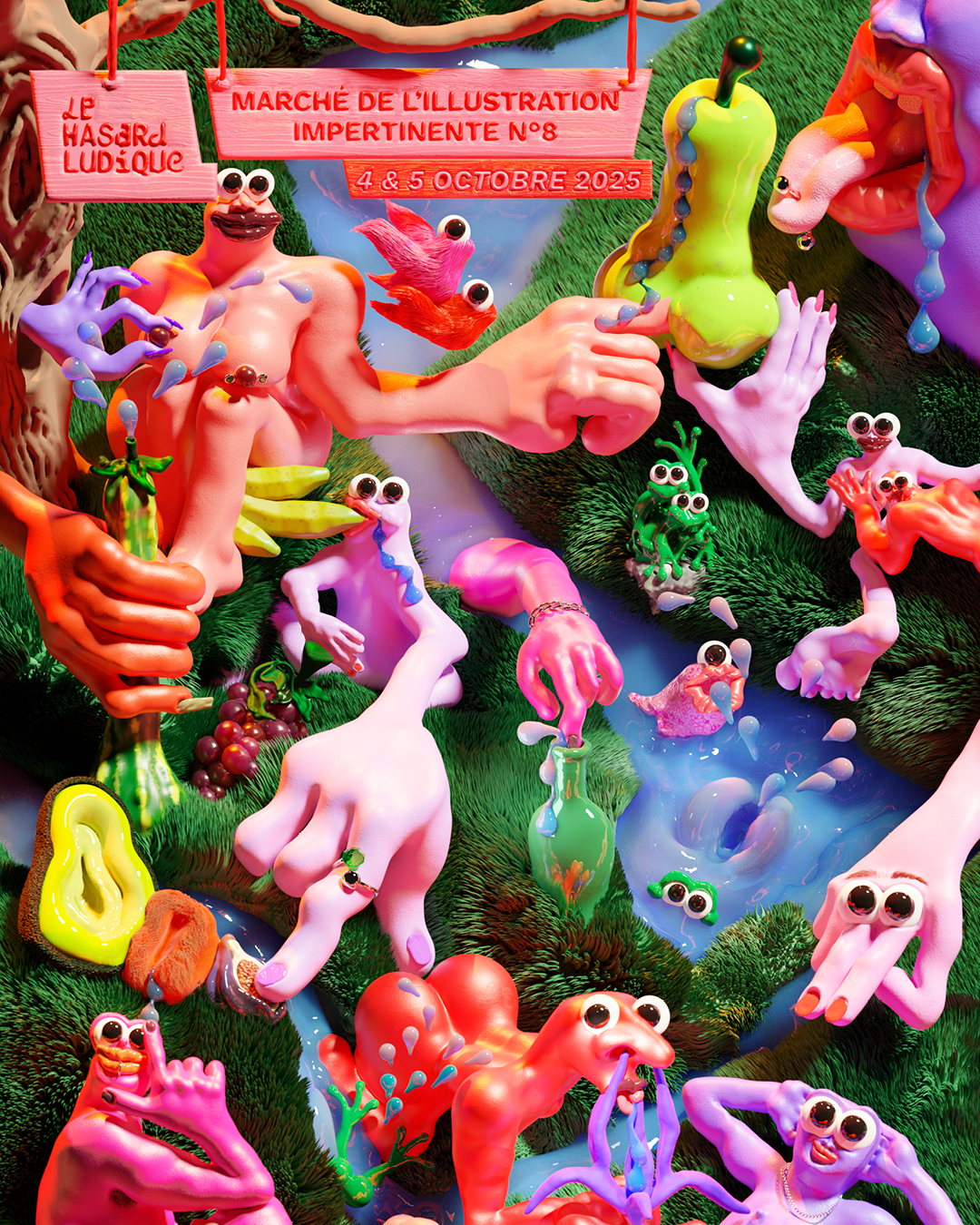 Partenariat Marché de l’illustration impertinente x Anna Tébo